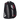 Paletero Adidas Multigame Black & Red 3.4, vista vertical desde la izquierda, diseño estilizado y compartimentos amplios para equipamiento.