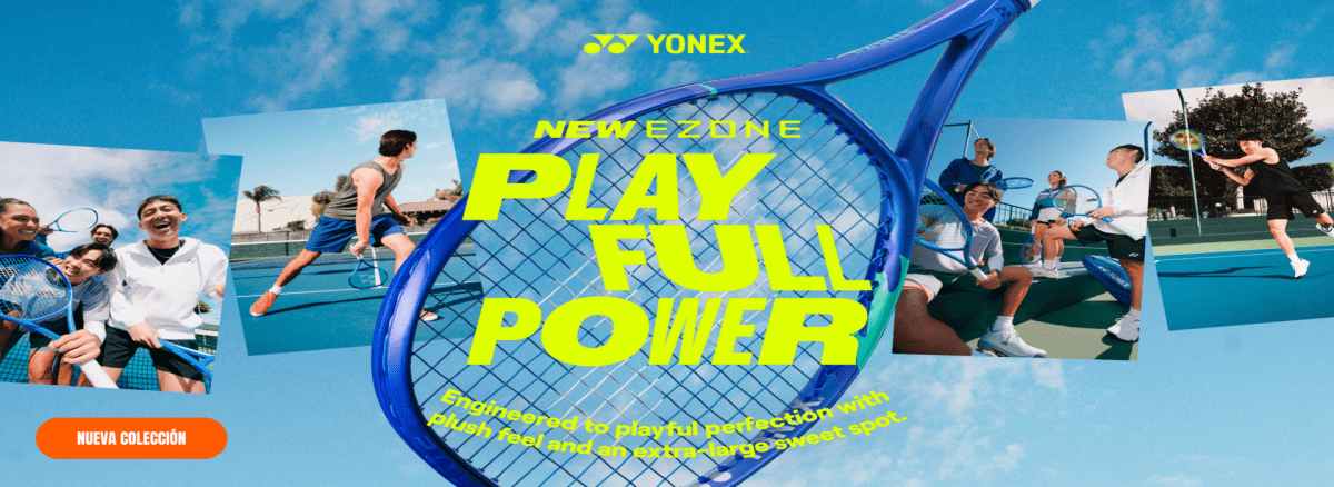 Banner Yonex temporada 2025