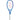 Raqueta de tenis Yonex Ezone 100, vista frontal, diseño aerodinámico y potencia de juego para jugadores intermedios y avanzados.