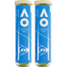 Bipack Dunlop Australian Open - 2 Botes de 4 Pelotas - Volealo