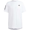 Camiseta Adidas Club 3Str Negra y Blanca - Volealo