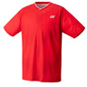 Camiseta Yonex Crew Neck, diseño clásico y rendimiento deportivo.