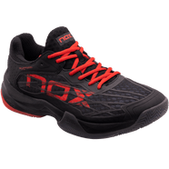 Zapatillas Nox AT10 Lux Negro Rojo - Volealo